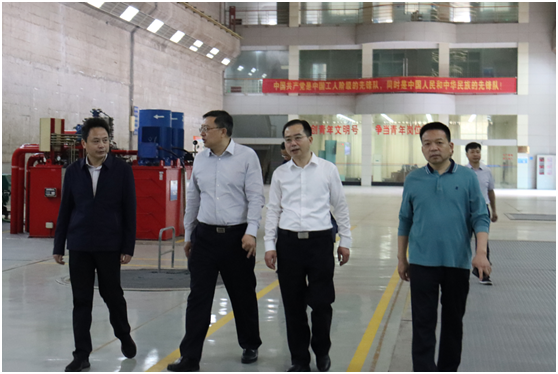 省国资委党委委员、副主任毛育新带队赴乐鱼手机网页版登录入口-乐鱼（中国）株洲航电分公司开展安全生产督查