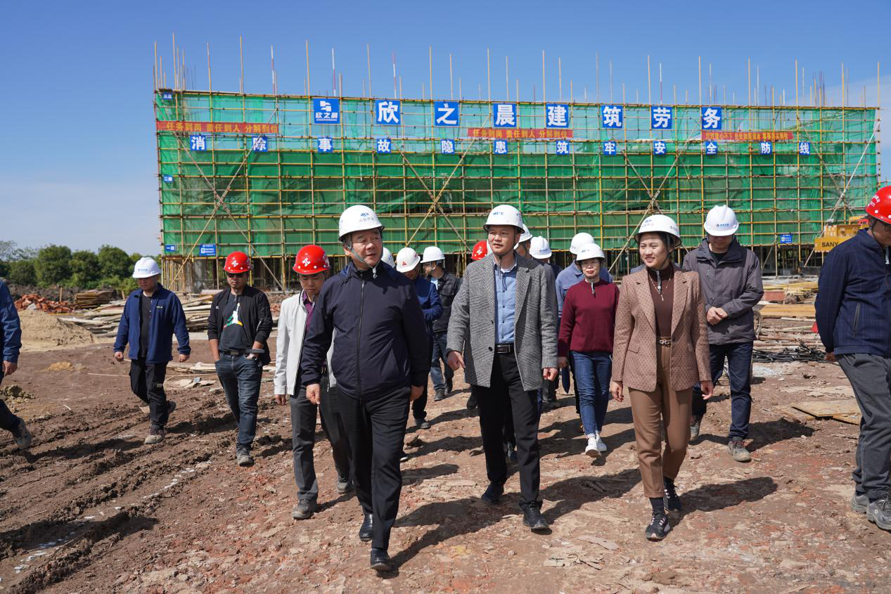 陈景鸿带队到乐鱼手机网页版登录入口-乐鱼（中国）开展安全生产检查